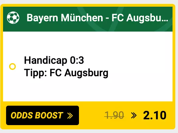 FC Bayern München gegen FC Augsburg