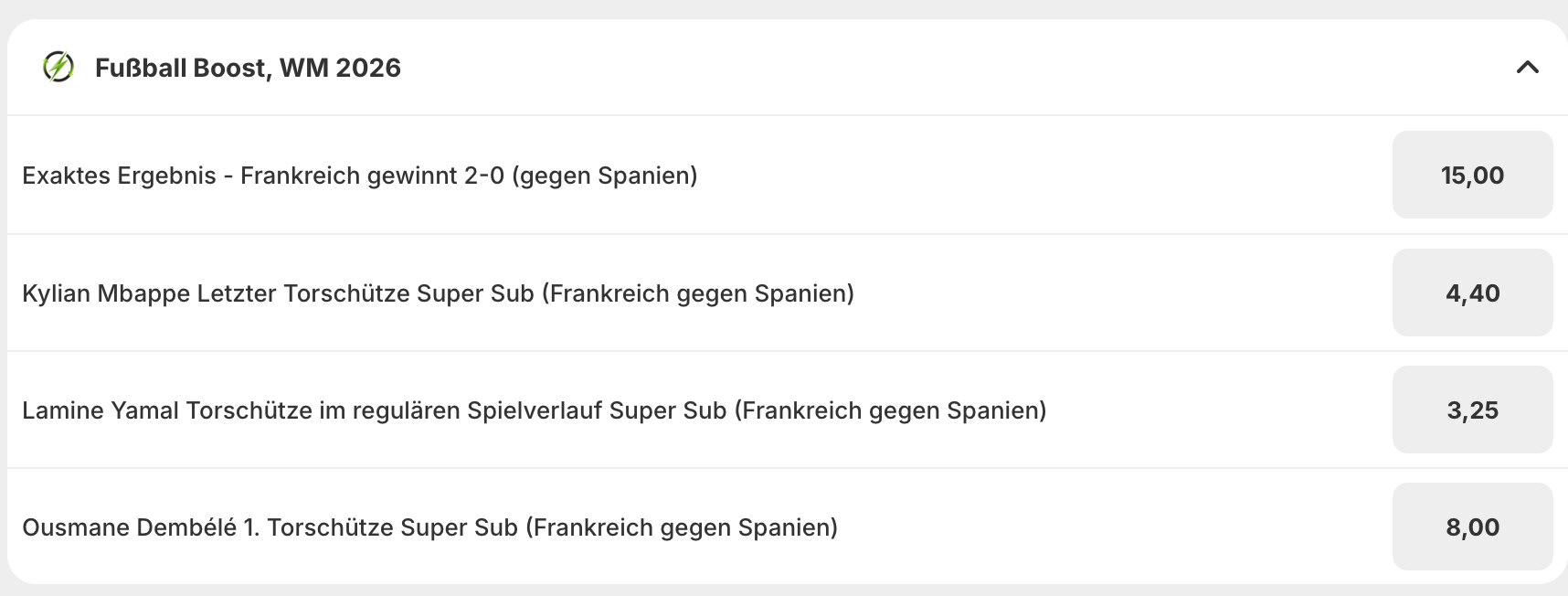Frankreich – Spanien